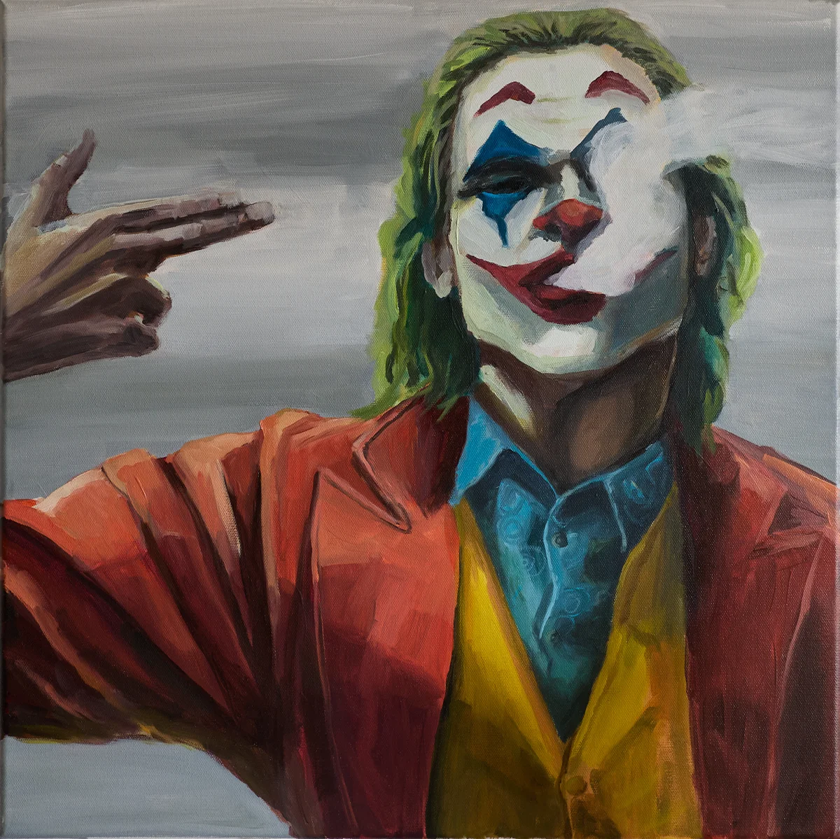 Joker 2025 – Gemälde Wolfram Hölzel, Fanart