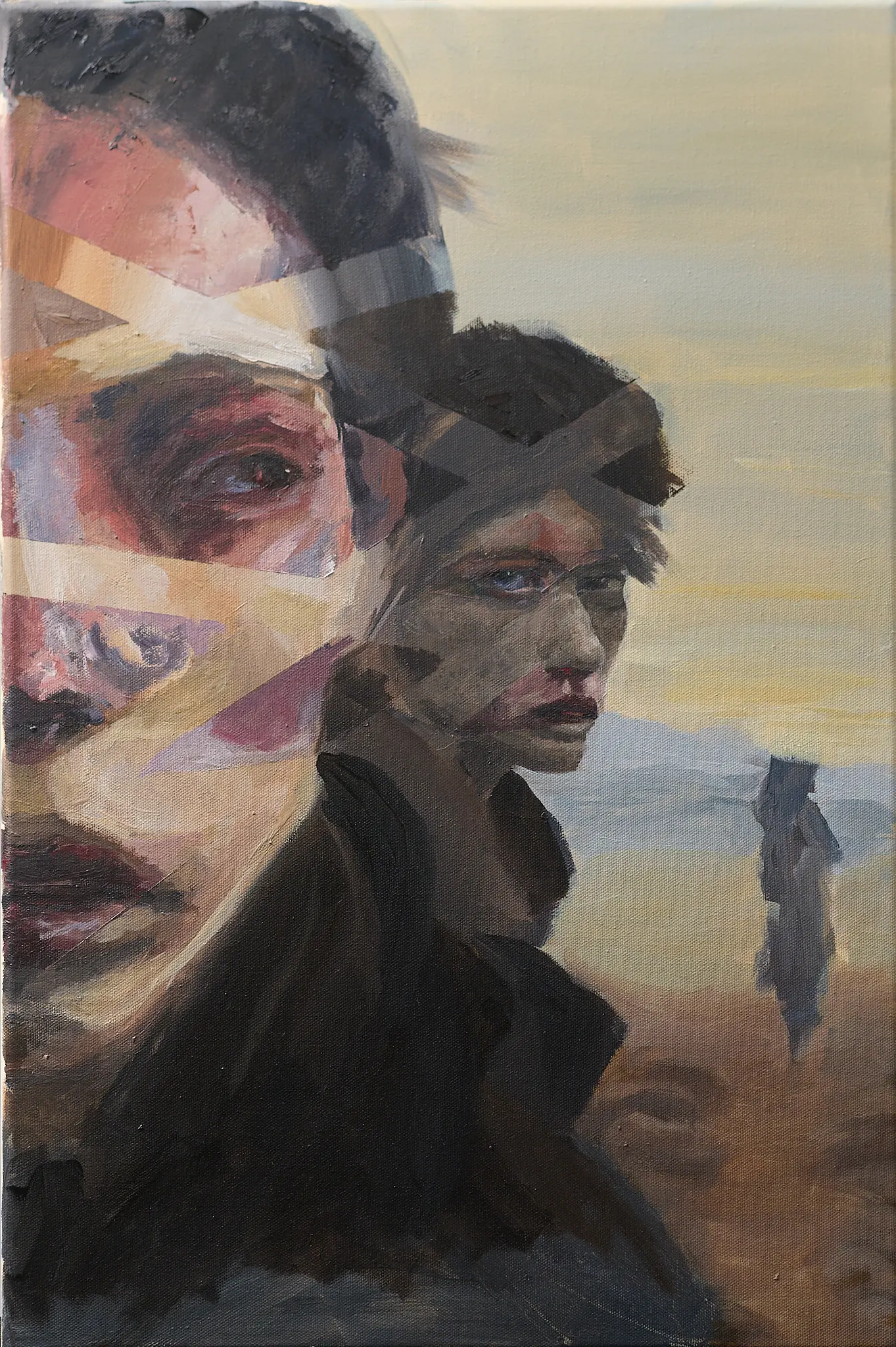 Persona – Gemälde Wolfram Hölzel, Dark Art