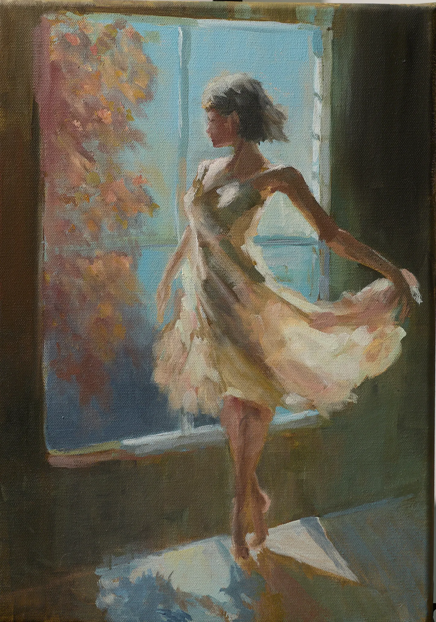 Tanz – Gemälde Wolfram Hölzel, Natur